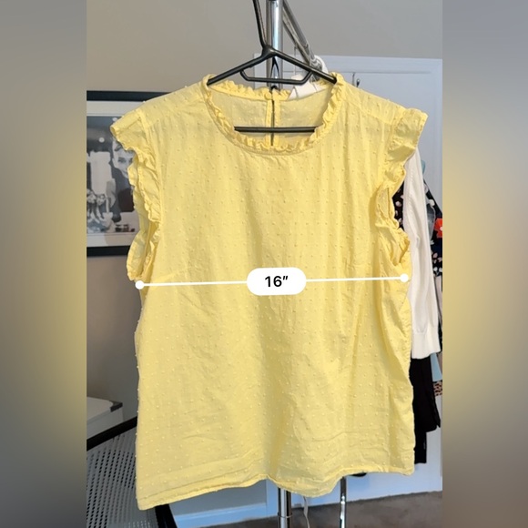Yellow short sleeve shirt - Picture 6 of 6